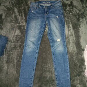 Old Navy straight leg faded jeans